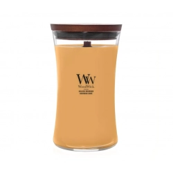 WoodWick Golden Bourbon świeca zapachowa z drewnianym knotem 609,5 g